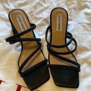 Steve Madden sandals in black